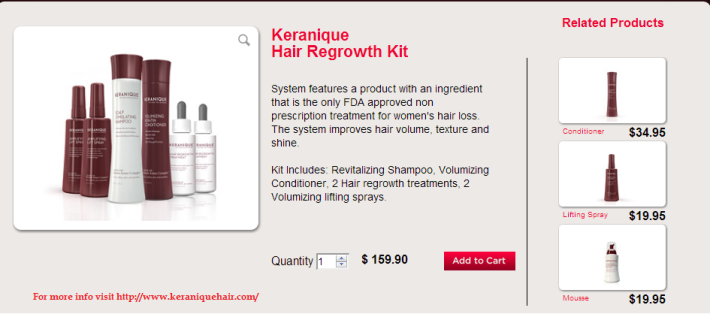 Keranique Hair Regrowth Kit